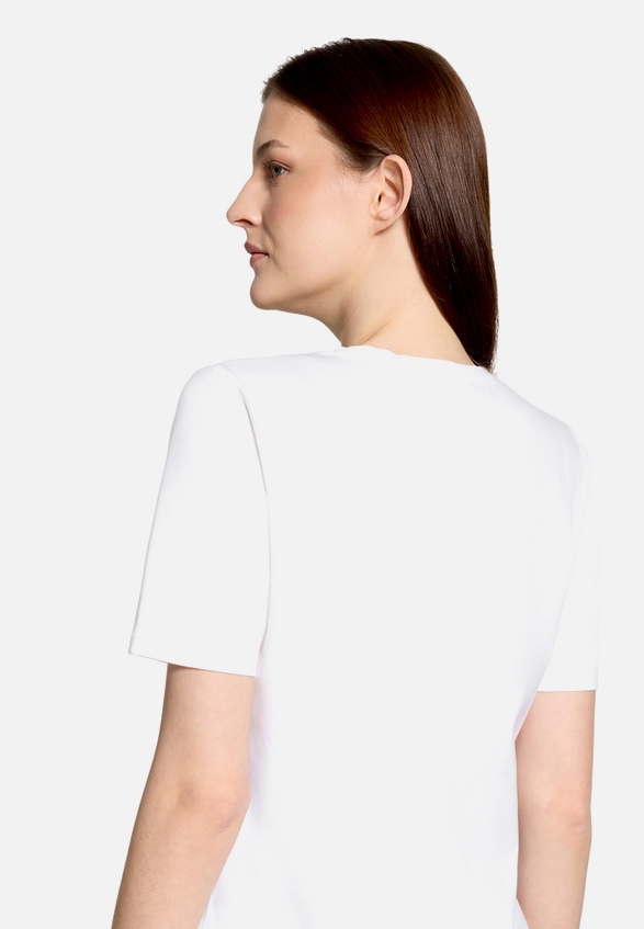 Basic Shirt mit Aufdruck / Detailbild