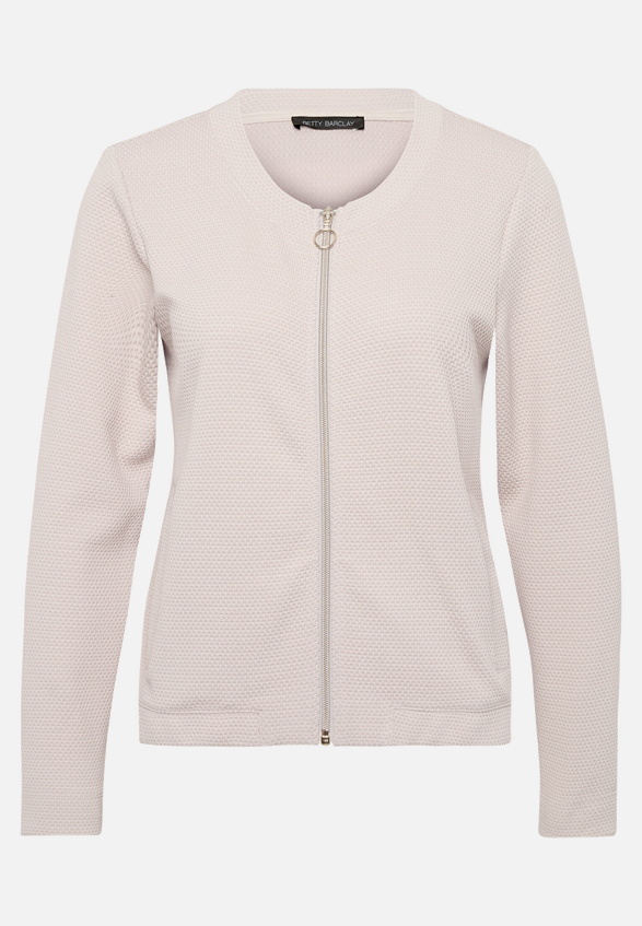 Shirtjacke mit Struktur / Vorderseite
