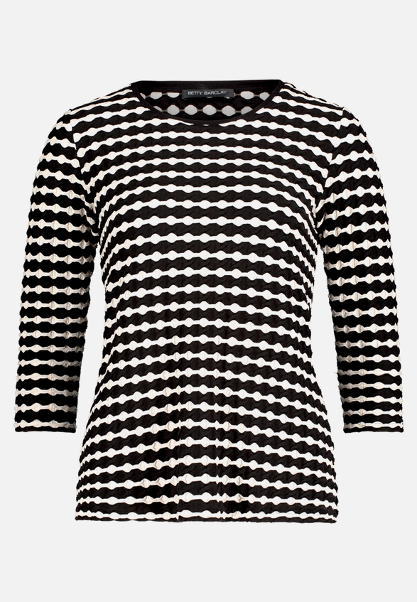 Basic Shirt mit Rundhalsausschnitt / Vorderseite