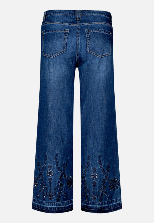 Casual-Hose mit Waschung / Rückseite