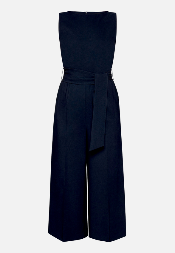 Eleganter Jumpsuit mit Eingrifftaschen / Vorderseite