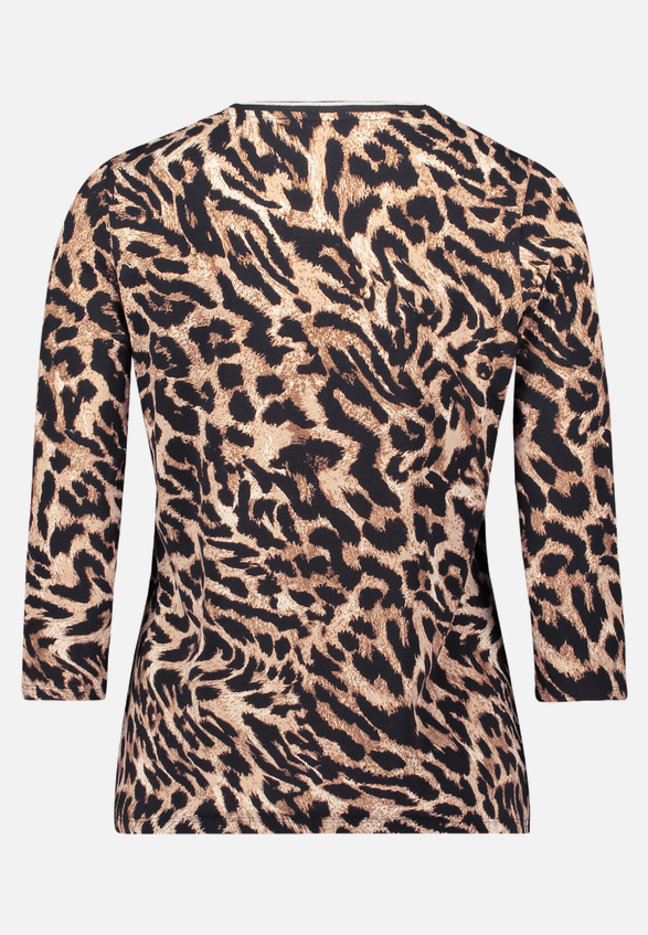 Basic Shirt mit Print / Rückseite