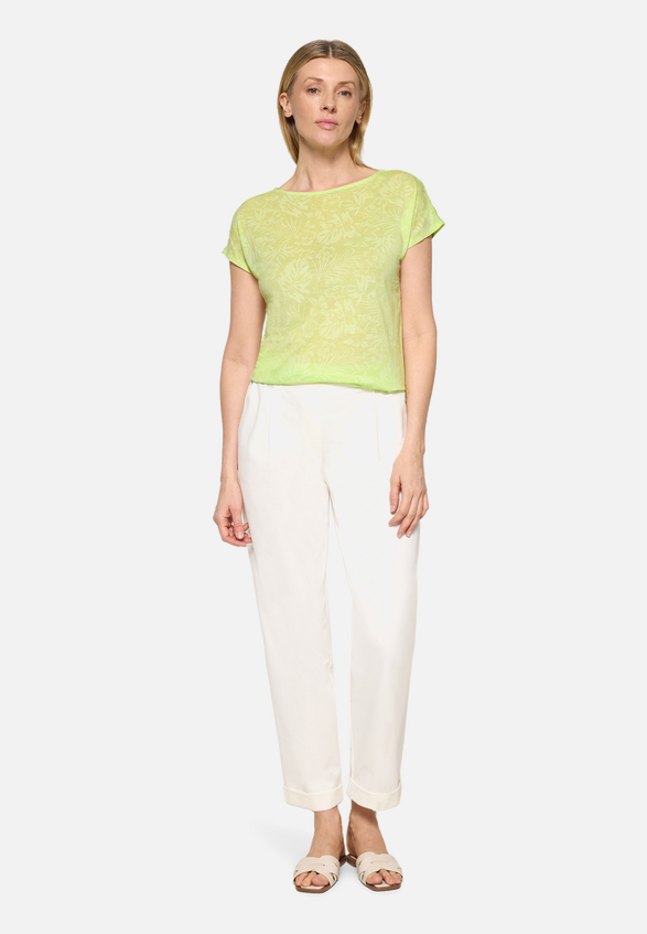 Casual-Shirt mit Tunnelzug / Modellfoto Vorderseite (Outfit)