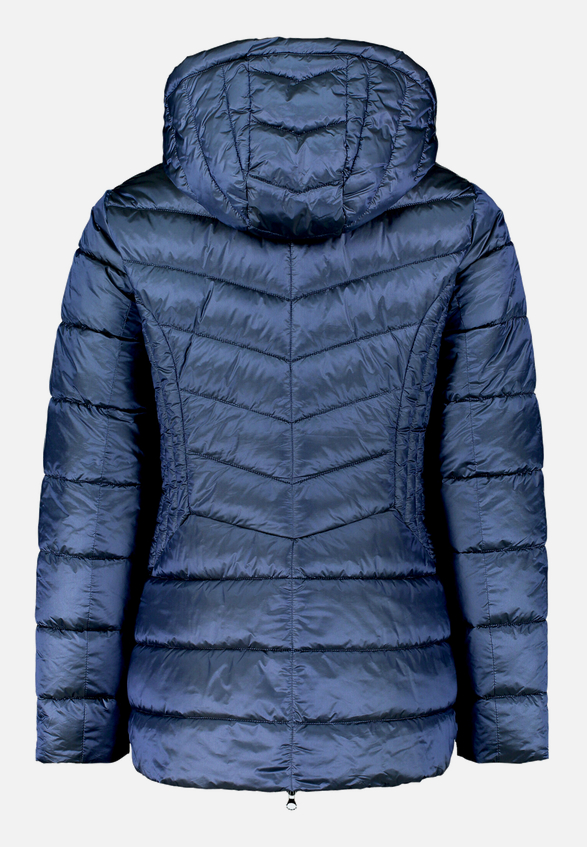 Outdoorjacke mit abnehmbarer Kapuze / Rückseite