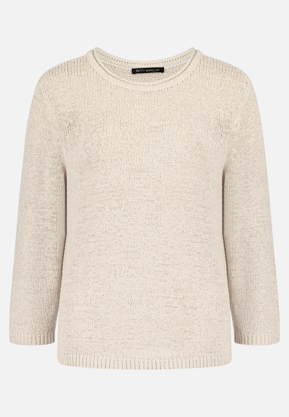 Strickpullover mit 3/4 Arm / Vorderseite