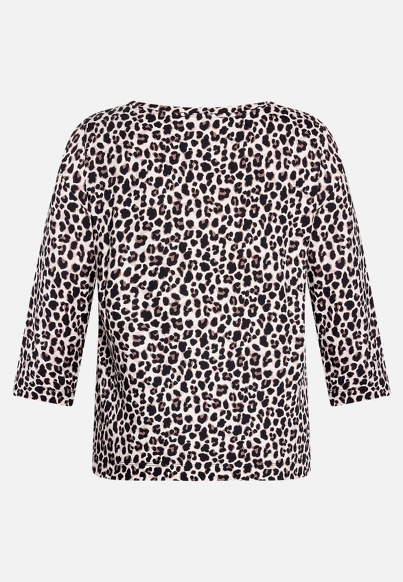 Leo-Shirt  3/4 Arm mit Rundhalsausschnitt / Rückseite