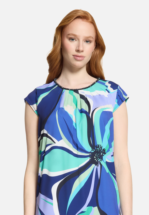 Jerseykleid kurzarm / Detailbild