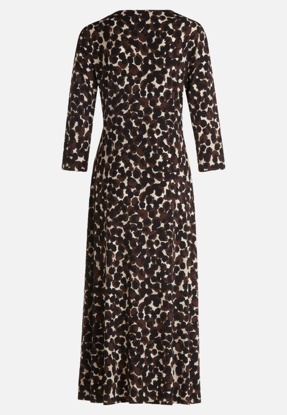 Midikleid mit Raffung / Rückseite