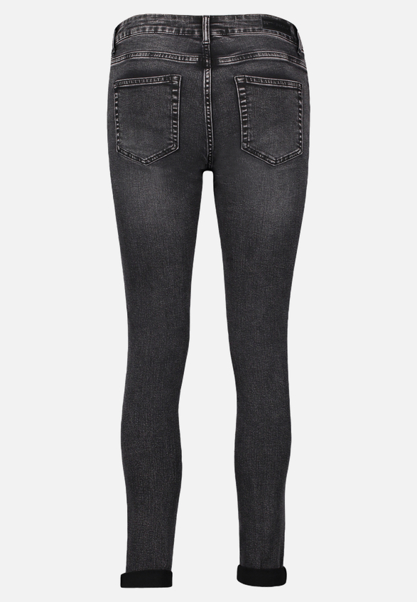 Basic-Jeans mit Waschung / Rückseite