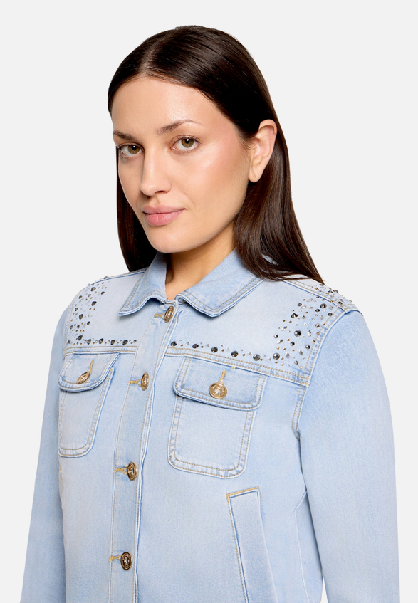 Jeansjacke langarm / Detailbild