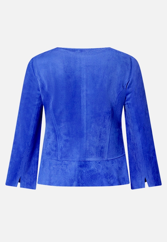 Blazer-Jacke mit Reißverschluss / Rückseite