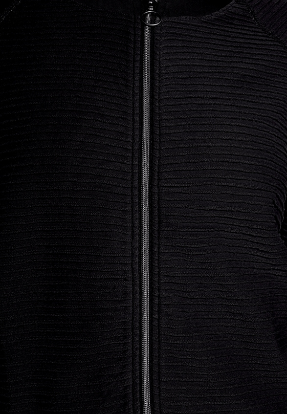 Casual-Jacke mit Rippenstruktur / Detailbild