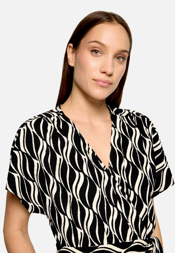 Eleganter Jumpsuit  mit grafischem Muster / Detailbild