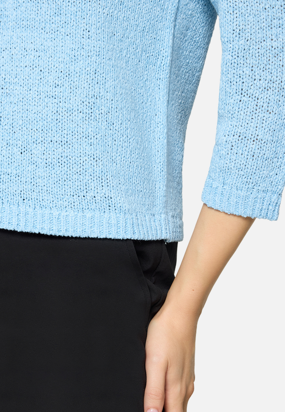 Strickpullover mit 3/4 Arm / Detailbild