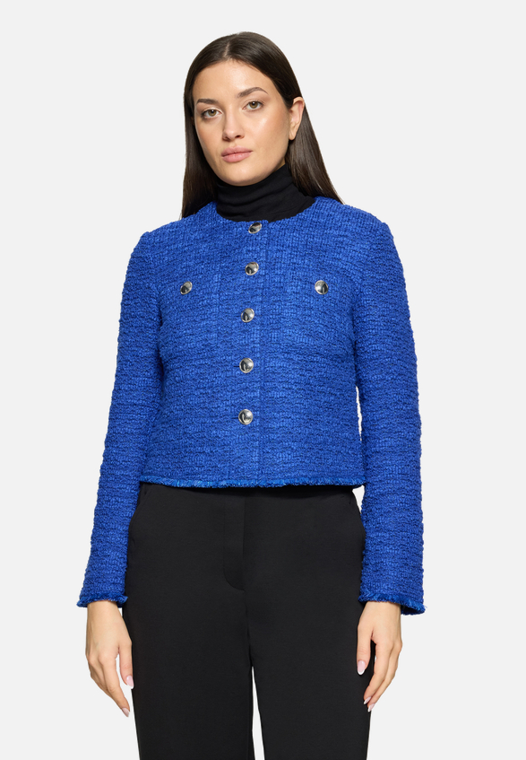 Blazer-Jacke langarm / Modellfoto Vorderseite