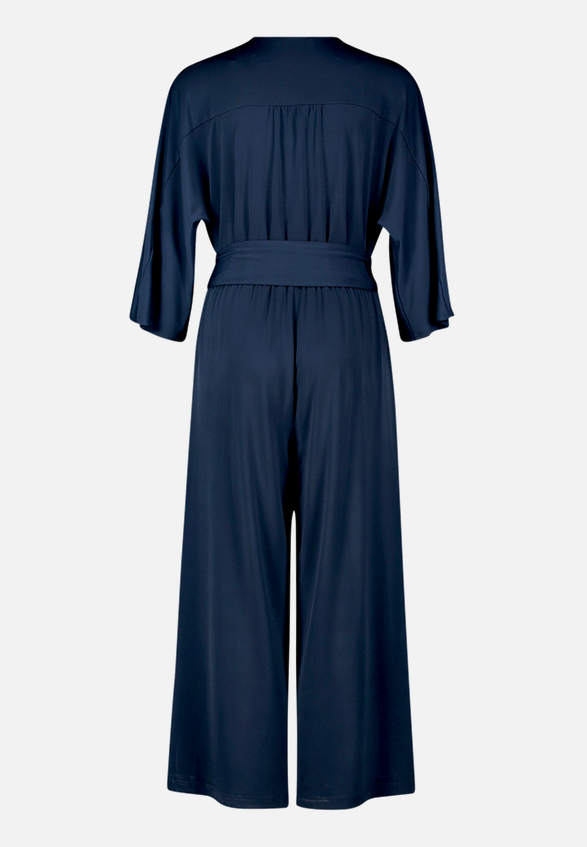 Jumpsuit mit Eingrifftaschen / Rückseite