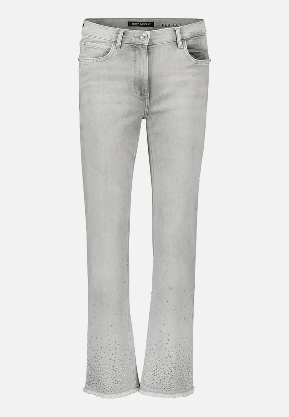 Slim Fit-Hose mit Waschung / Vorderseite