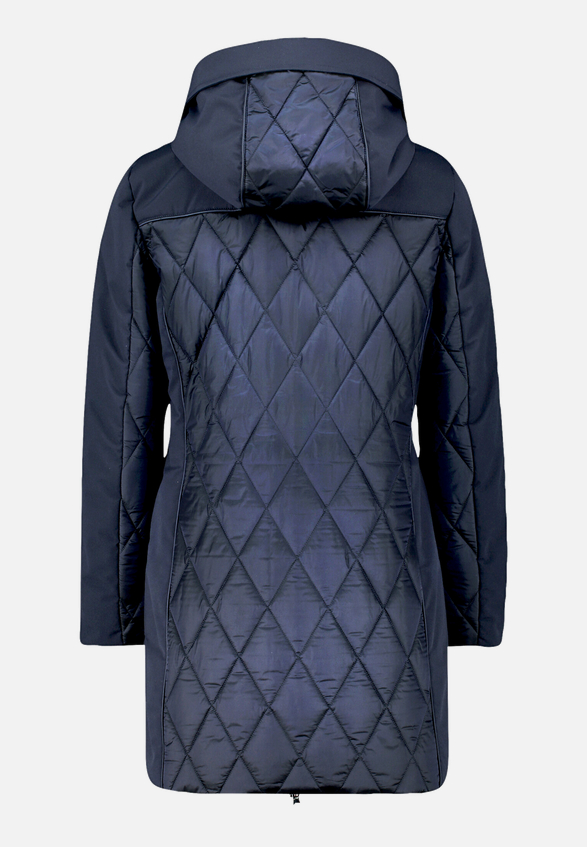 Outdoorjacke mit abnehmbarer Kapuze / Rückseite