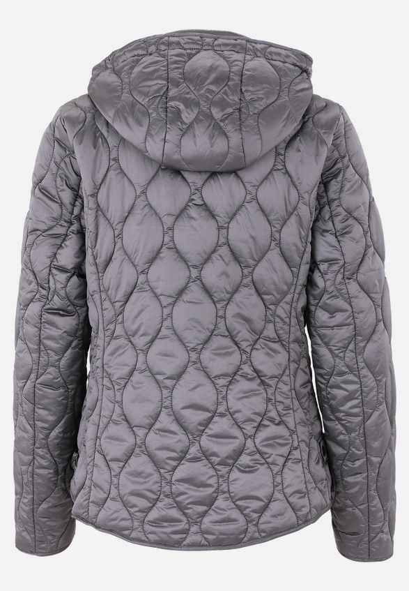 Outdoorjacke mit abnehmbarer Kapuze / Rückseite