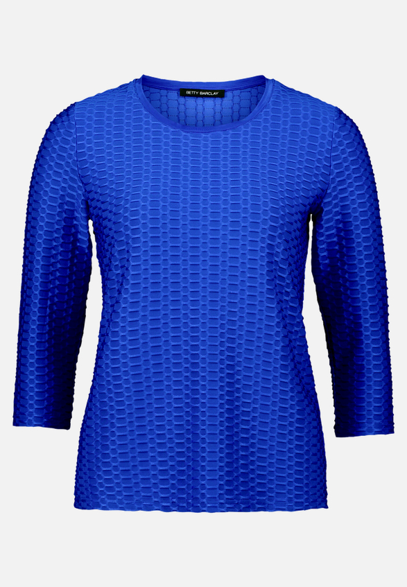 Basic Shirt mit Rundhalsausschnitt / Vorderseite