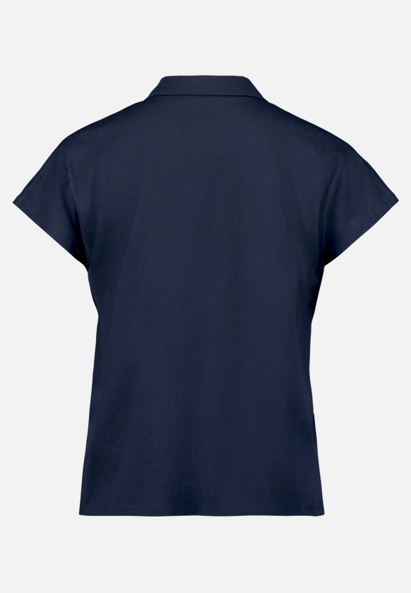 Poloshirt mit Schmucksteinen / Rückseite