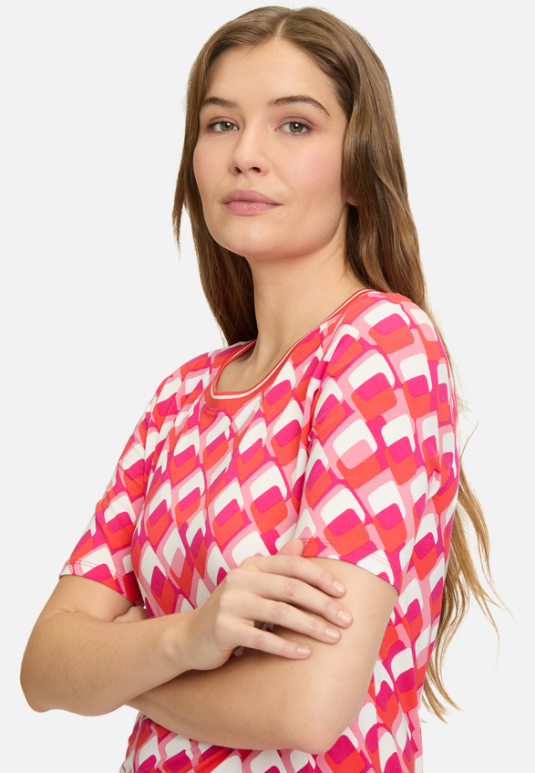 Basic Shirt mit Print / Detailbild