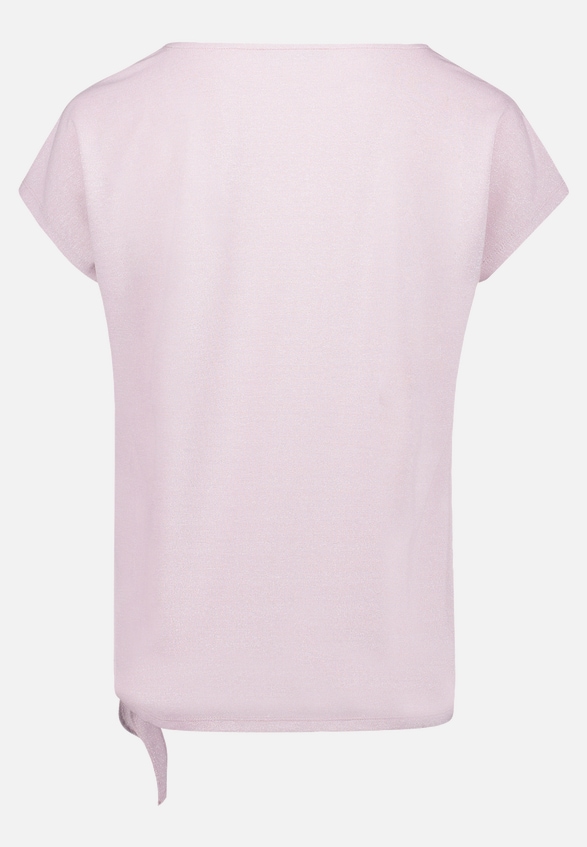 Halbarm-Shirt mit Schleifenknoten / Rückseite