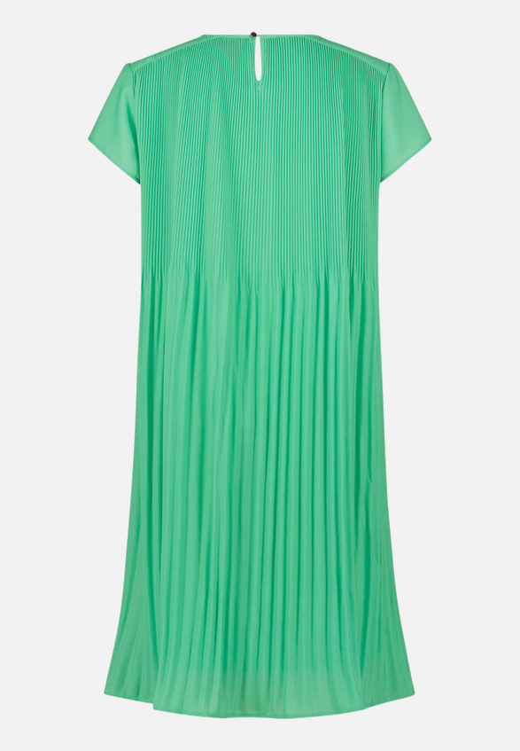 Plisseekleid kurzarm / Rückseite