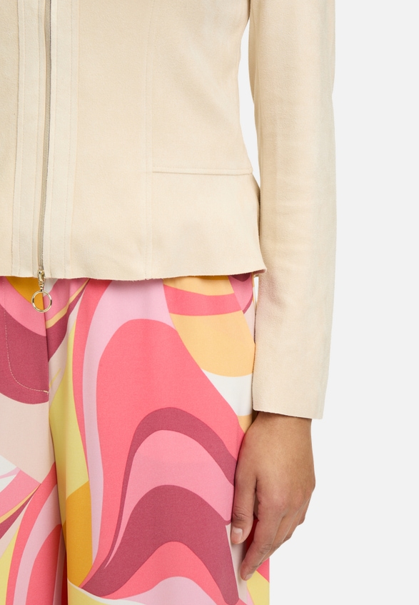 Blazer-Jacke mit Reißverschluss / Detailbild