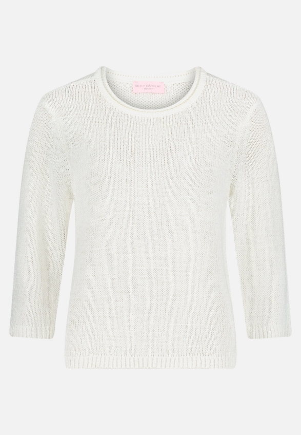 Strickpullover mit 3/4 Arm / Vorderseite