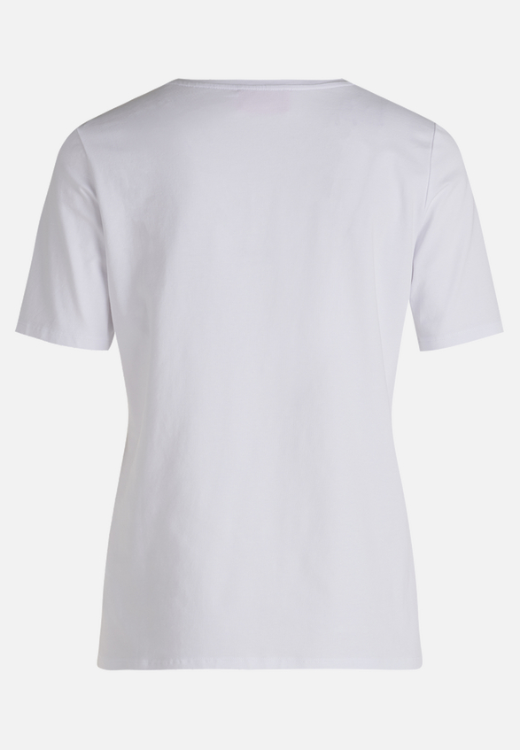 Basic Shirt mit Aufdruck / Rückseite