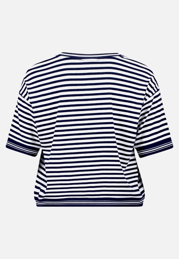 Shirtjacke mit Reißverschluss / Rückseite