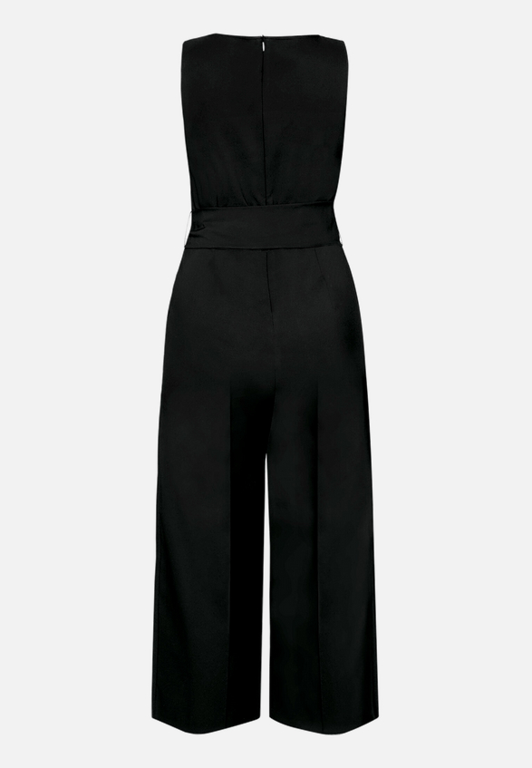 Eleganter Jumpsuit mit Eingrifftaschen / Rückseite