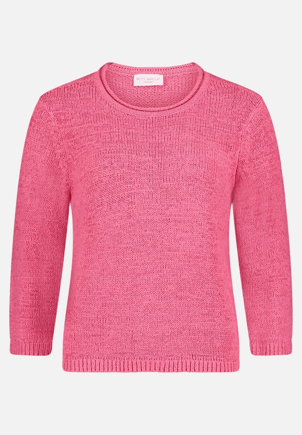 Strickpullover mit 3/4 Arm / Vorderseite
