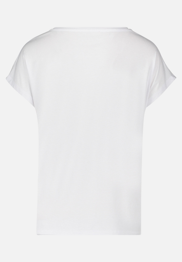 Basic Shirt mit Aufdruck / Rückseite