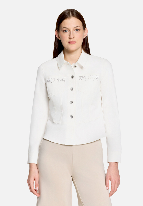 Blazer-Jacke langarm / Modellfoto Vorderseite
