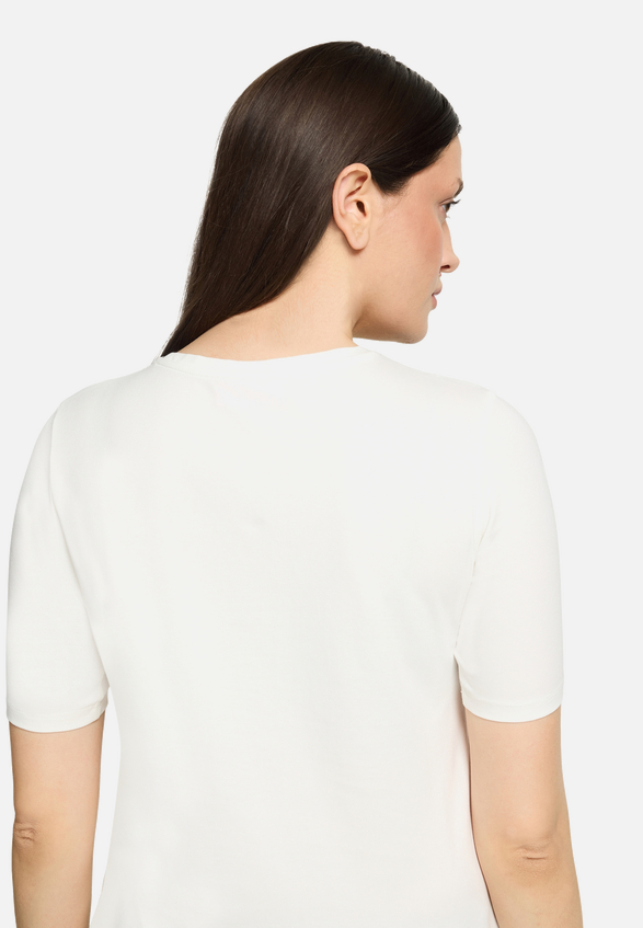 Basic Shirt mit Aufdruck / Detailbild