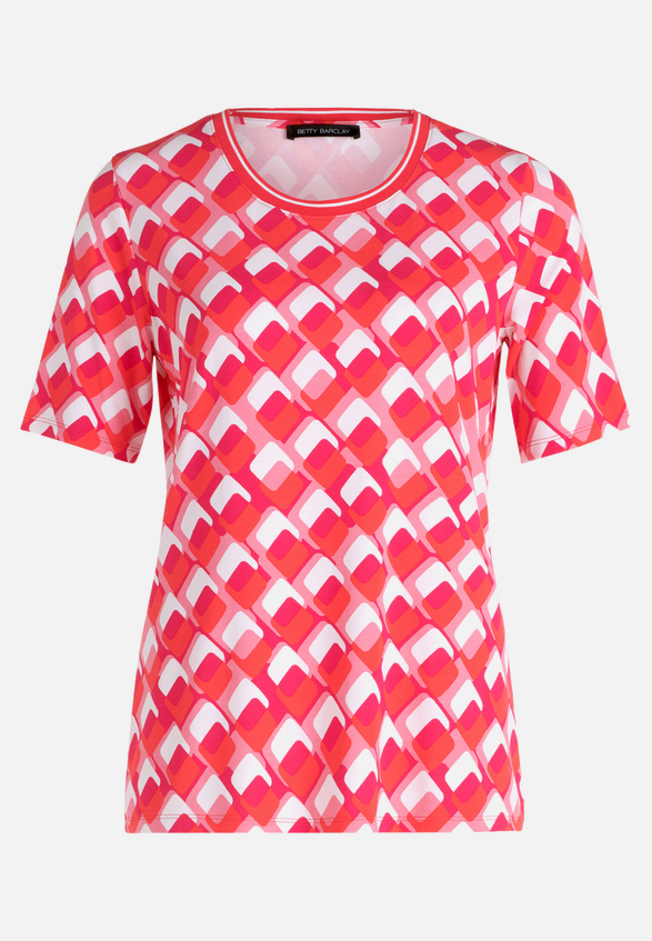 Basic Shirt mit Print / Vorderseite
