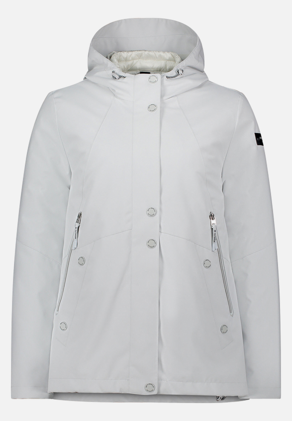 Outdoorjacke mit Kapuze / Vorderseite