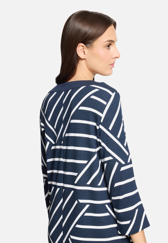 Jerseykleid mit 3/4 Arm / Detailbild