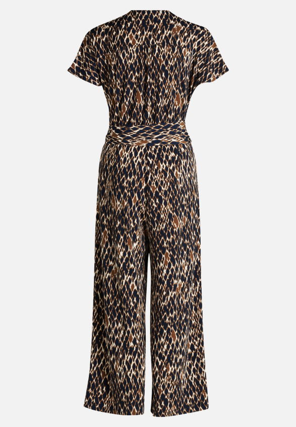 Jumpsuit mit Eingrifftaschen / Rückseite