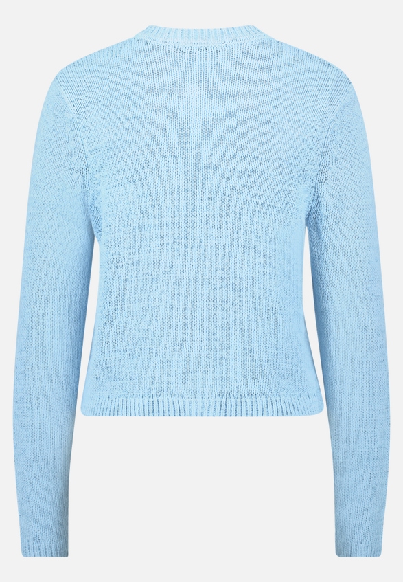 Strick-Cardigan mit aufgesetzten Taschen / Rückseite