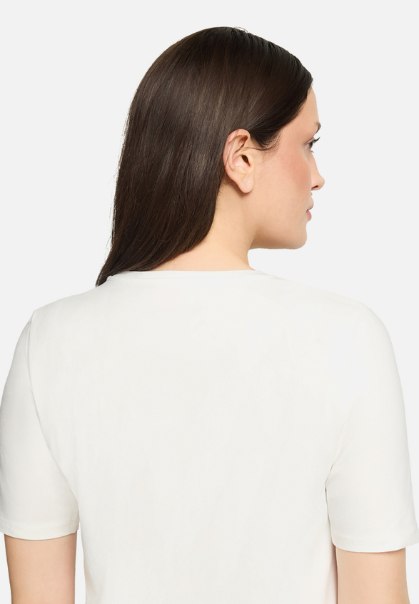 Basic Shirt mit Aufdruck / Detailbild