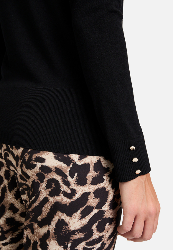 Rollkragenpullover langarm / Detailbild