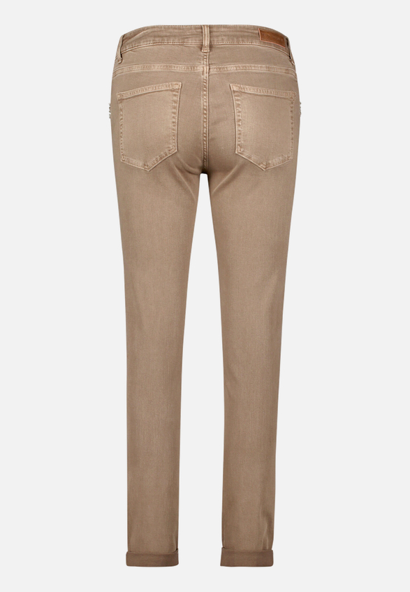 Basic-Jeans mit Waschung / Rückseite