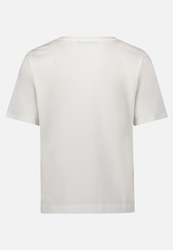 Basic Shirt mit Rundhalsausschnitt / Rückseite