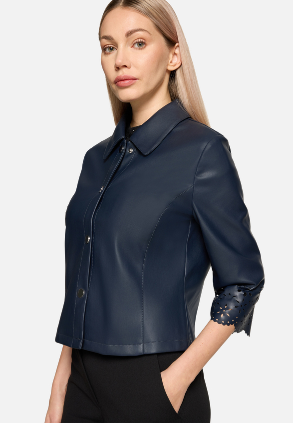Blazer-Jacke mit Reißverschluss / Detailbild