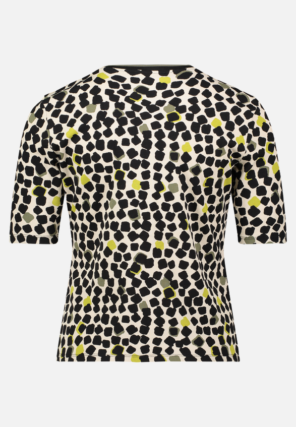 Shirtjacke mit Rippenstruktur / Rückseite