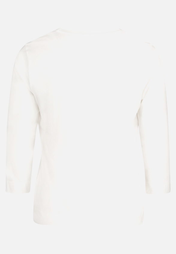 Basic Shirt mit Aufdruck / Rückseite