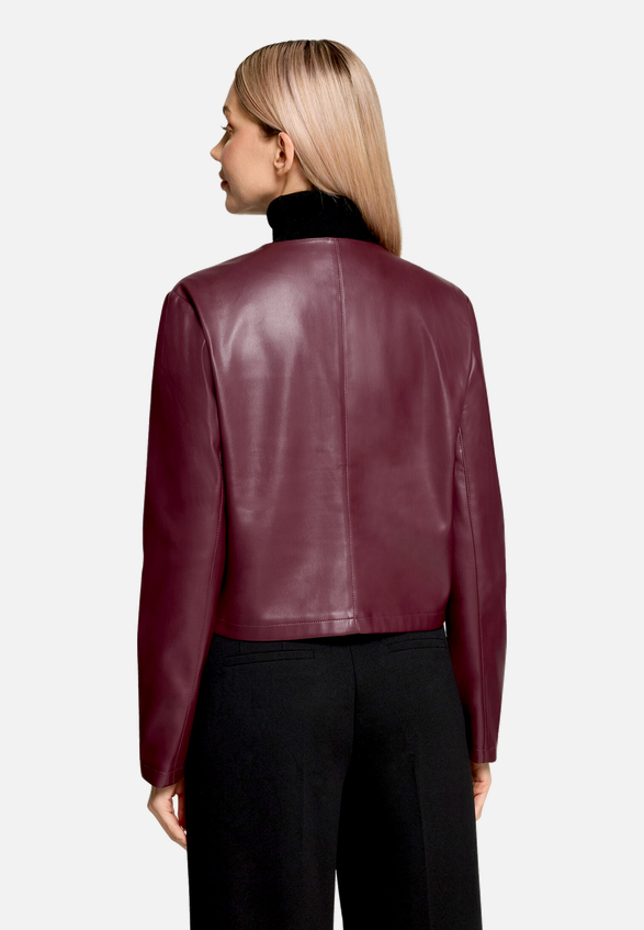 Blazer-Jacke langarm / Modellfoto Rückseite